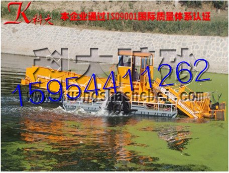 水草清理设备河北水面割草船自动打捞水草机械