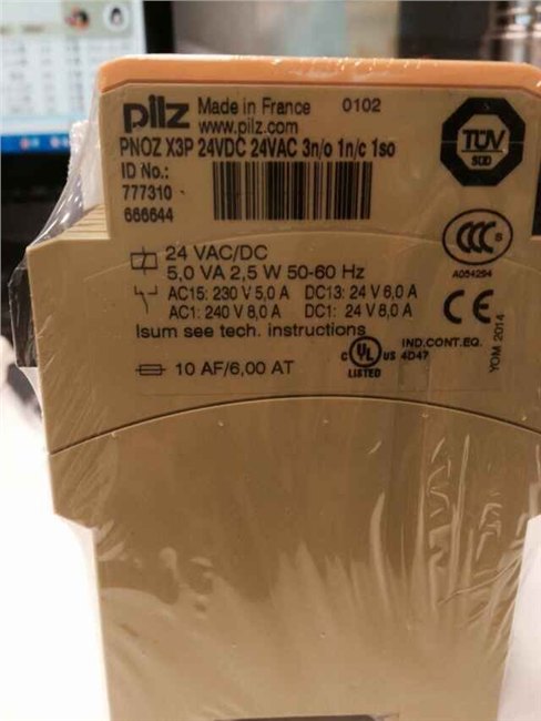 德国PILZ继电器供应德国PILZ继电器