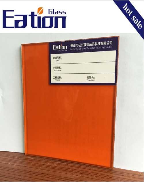 优质彩色夹层玻璃销售