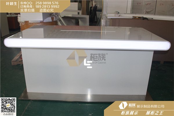 新款木质白色乐视体验桌