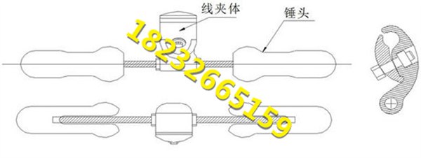 FF-5GFDY-1/2FDY-2节能型防振锤FDB1518
