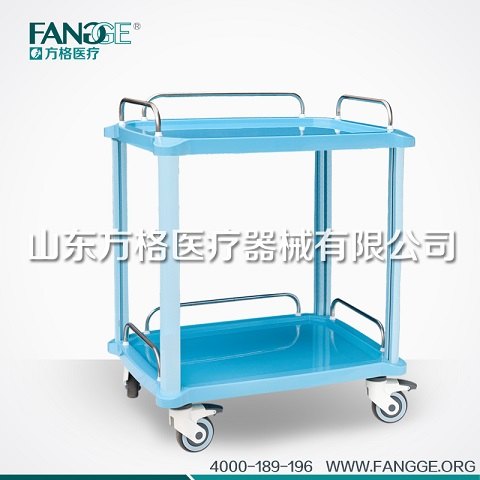 高端医院仪器车方格ABS仪器车销售