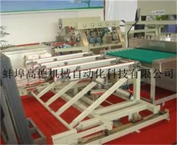 经济型磨边机玻璃快速上片台