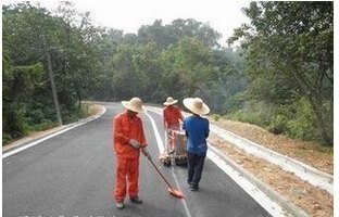 合川专业车库划线，热熔划线，冷涂划线