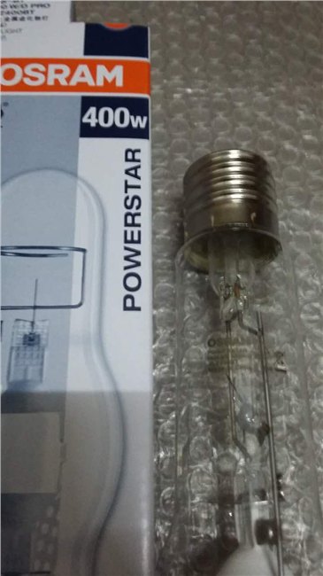 OSRAM  HQI-BT 400W Clear 透明(低价)金卤灯
