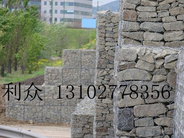 河道岸坡防护格宾网挡墙重庆奉节滑坡治理格宾网挡墙