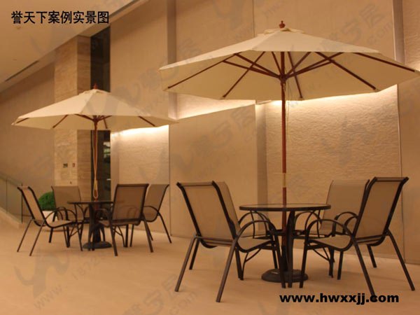 铝合金桌椅万科地产桌椅室内外特斯林阳台休闲椅馨宁居户外家具