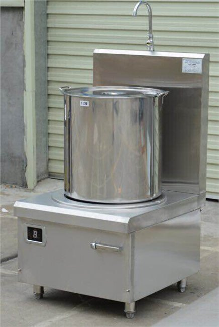 爆款商用矮仔炉电磁加热15KW煲汤炉380V送汤桶