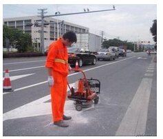 武隆小区道路划线-马路划线漆