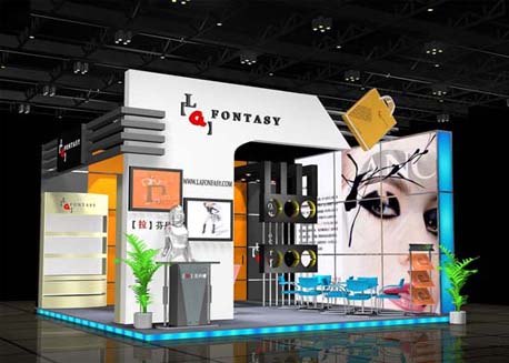 二十三届广州铝门窗幕墙展展位搭建维意