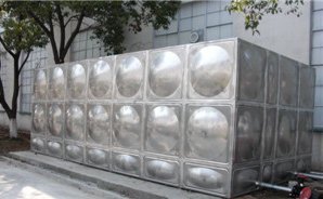 旺祺方形不锈钢消防水箱厂家供应可加工定制外形美观