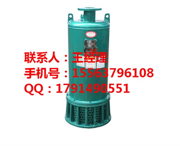 江苏南通厂商供应BQS潜水矿用排沙排污泵