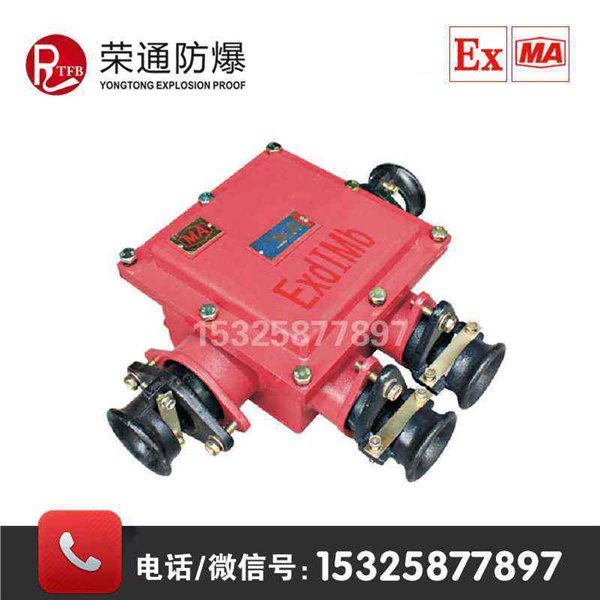 BHD2-200/1140-4G，矿用低压接线盒，200A防爆接线盒