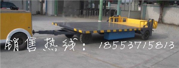 工厂货物周转车工厂货物户外转运车定制雨篷护栏平板车