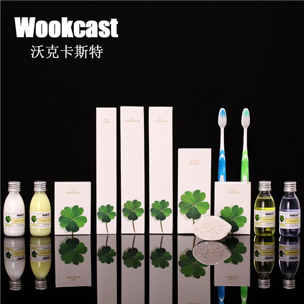wookcast酒店一次性用品套装高端酒店宾馆洗漱用品套装批发