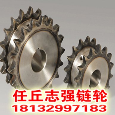 任丘供应双排链轮1.2寸链轮16齿链轮