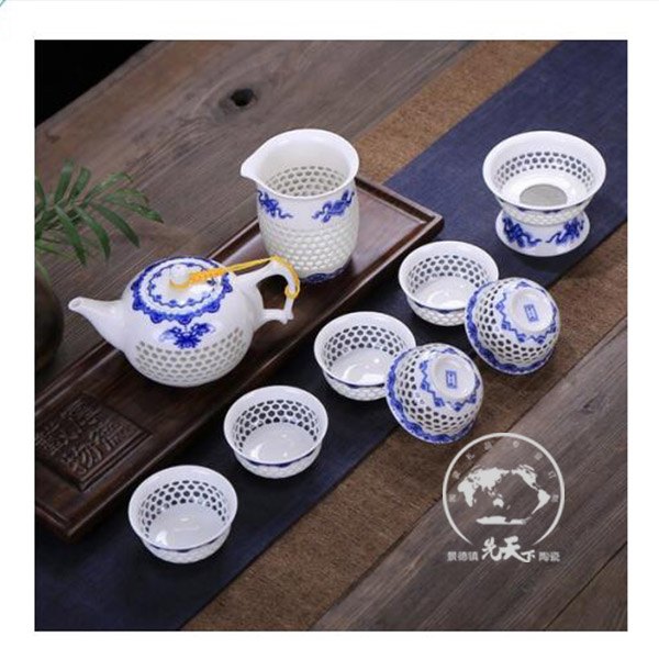 功夫茶具礼品茶具套装陶瓷茶具定做