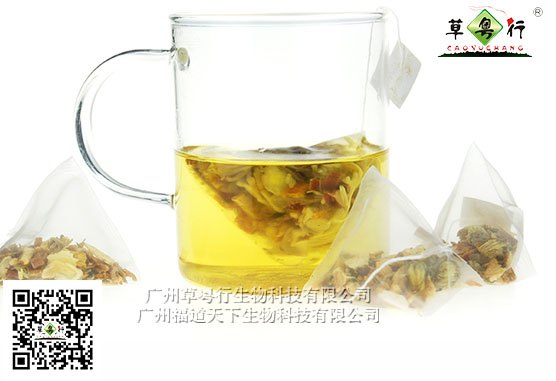 广州草粤行公司专业提供双花代用茶加工服务