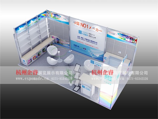 迪拜展览搭建——杭州企睿展示