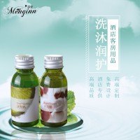 高端酒店一次性用品瓶装洗沐润护浴室用品洗发水/沐浴露35ml