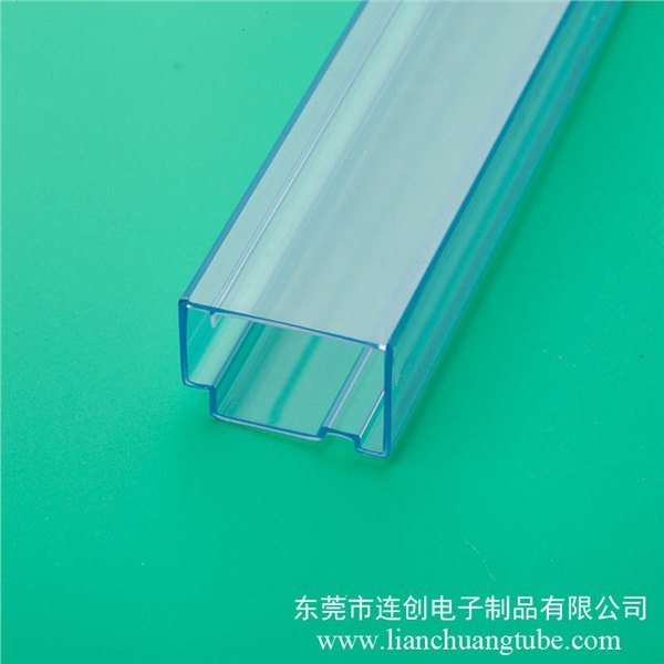 广东连接器料管厂家不易卡料高透明度PVC包装管厂家定做