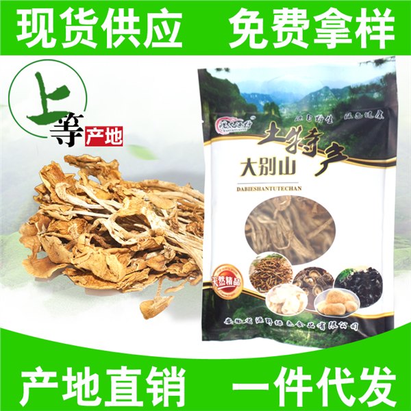 食用菌源野特级冰菇干货茶树菇袋装110g