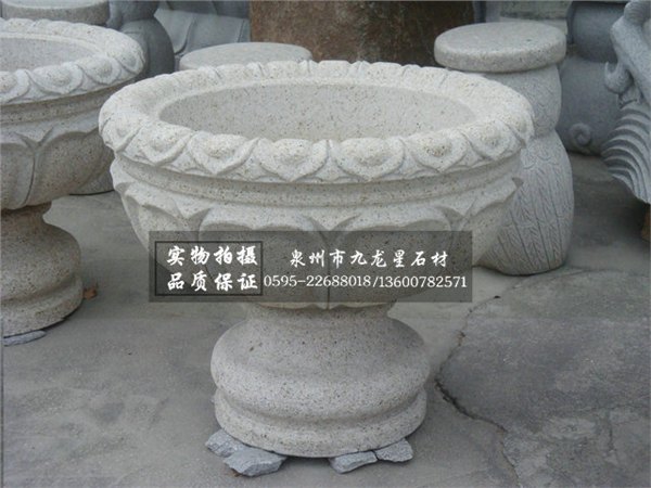 花钵价格 花钵图片 花砵 石雕花钵 石雕花篮