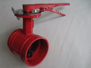 手柄沟槽蝶阀厂家