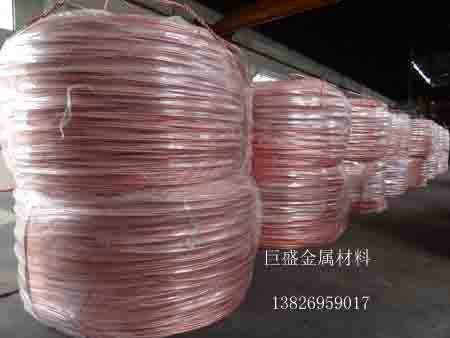 东莞巨盛专业生产红铜铆料线汽车零部件用红铜线材质量保证