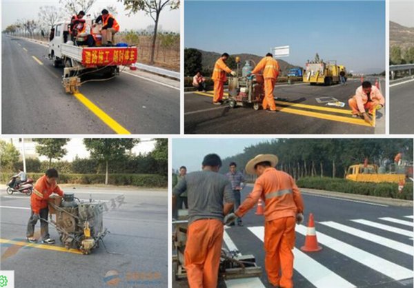 河南专业划线公司商丘马路画线价格
