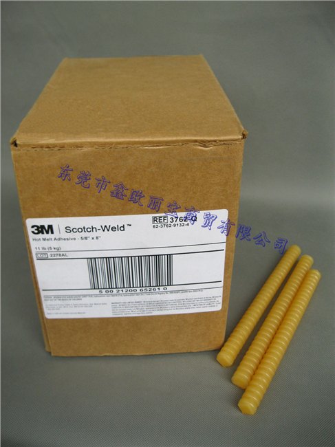3M3762Q热熔胶条可粘接粗纸板和木材，东莞的代理商供应