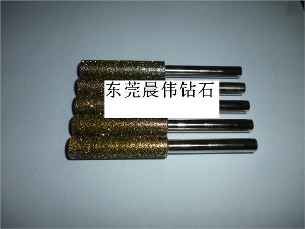 供应非标电镀磨头金刚石磨头钻石磨棒