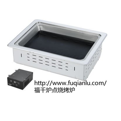 上排烟方形电烤炉厂家价格图片