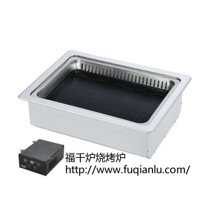下排烟方形电烧烤炉厂家价格图片
