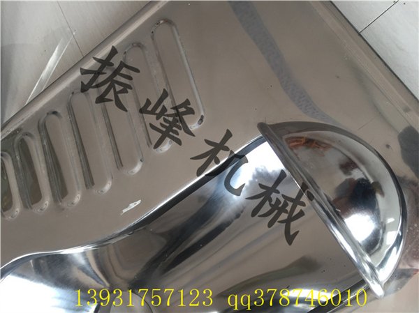 监狱专用不锈钢蹲便器，移动厕所用蹲便器