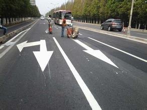 道路划线 热熔标线