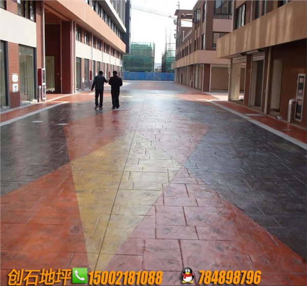 金沙遵义桐梓艺术地坪水泥压花地坪