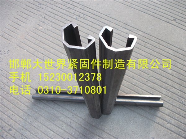 大世界供应高铁专用桥梁隧道450长V型预埋槽道