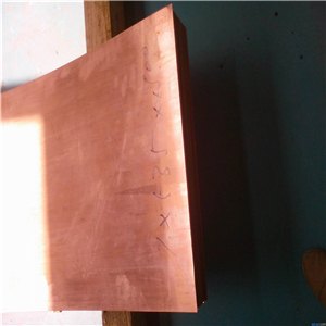 冷轧C1100紫铜板 深圳亮面紫铜板 易切削T2紫铜板 1.0mm