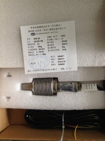 托利多MTB-300KG不锈钢称重传感器