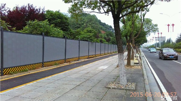 涪陵永久性工程围挡的生产和销售单位 地铁围挡制作