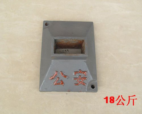 制作铸铁护栏底座厂家