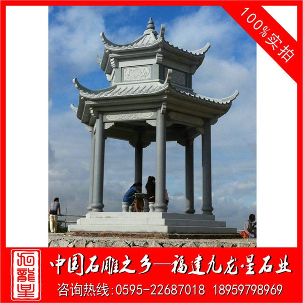 福建石凉亭 花岗岩石亭子 石亭子哪家好