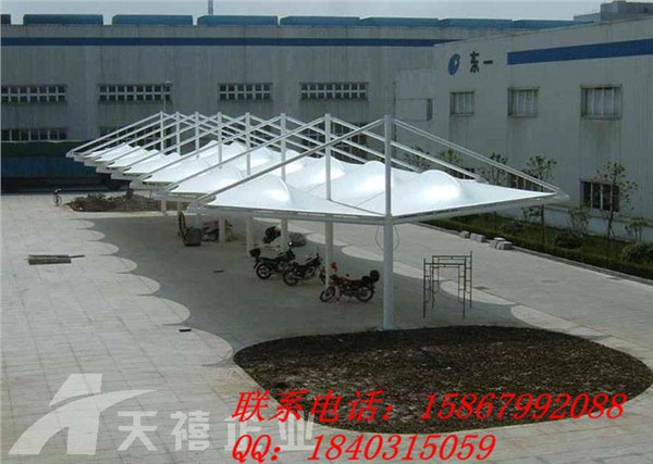 智能系统停车棚充电停车棚浙江天禧膜结构厂家直供