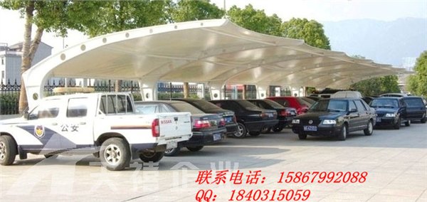 兰溪,浦江,车棚,厂家订做,膜结构,抗台风,景观雨棚智能停车棚