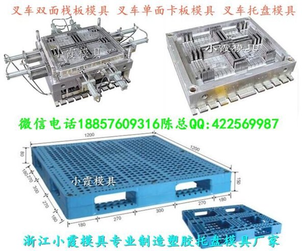 台州塑胶模具 一米一注塑叉车托盘模具 大型一米六塑胶栈板模具公司