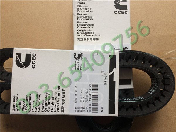 重庆康明斯NT855发动机风扇皮带3040384