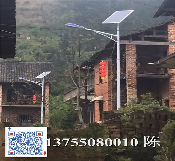 湖北农村太阳能路灯仙桃市天门市农村路灯批发单双臂led路灯询价