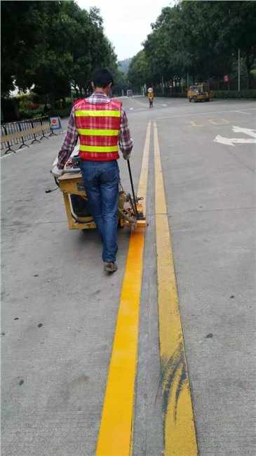 深圳热熔划线厂区道路划线专业车道划线施工
