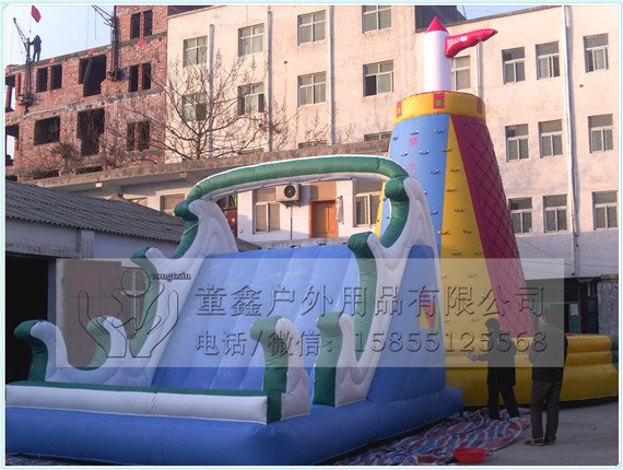 新款儿童室内娱乐设备充气弹跳床跳跳床加厚加宽欢迎定制